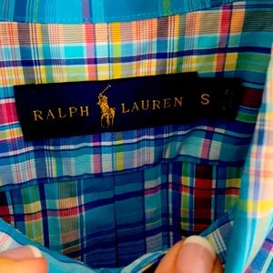 Ralph Lauren mens small multi color strip